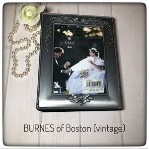 BURNES of Boston Photo Album ~ Pewter ~ 4 x 6